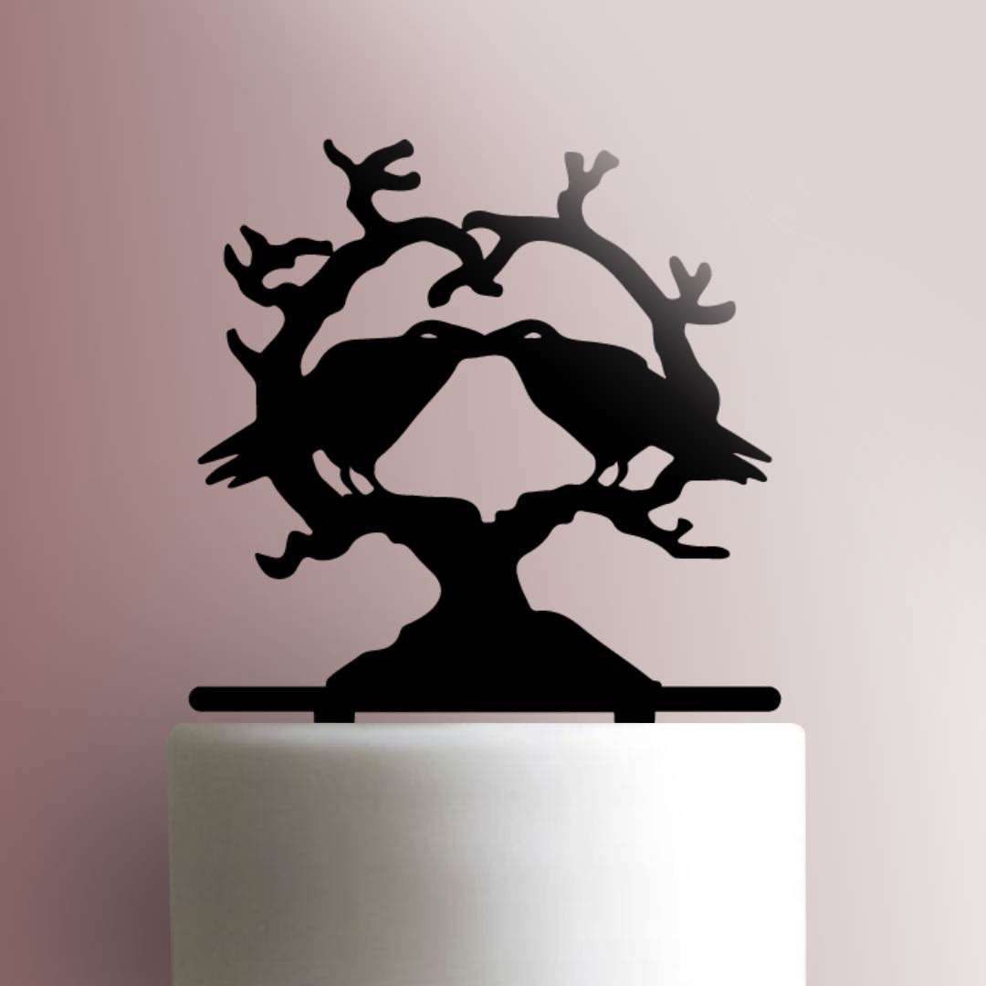 Raven Heart 225-234 Cake Topper