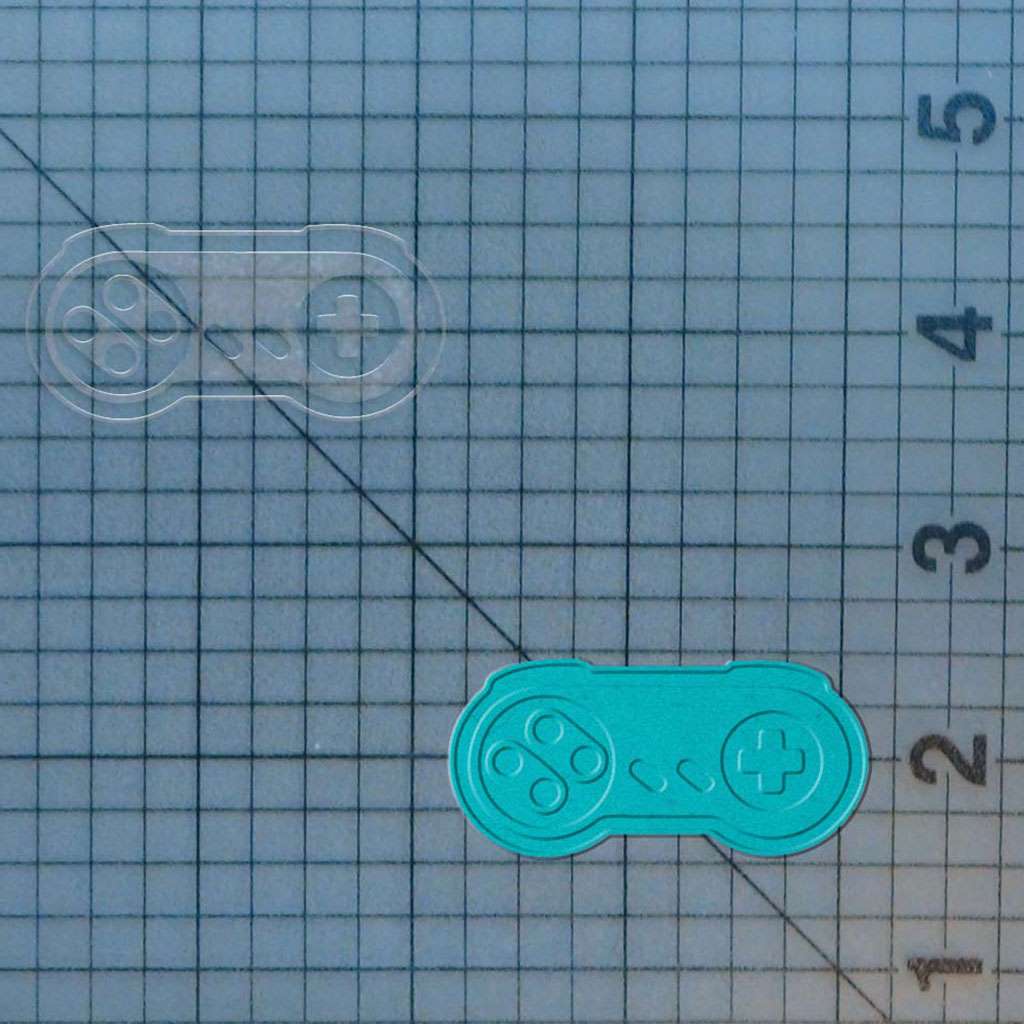 SNES Controller 227-409 Cookie Cutter and Stamp - Image 2