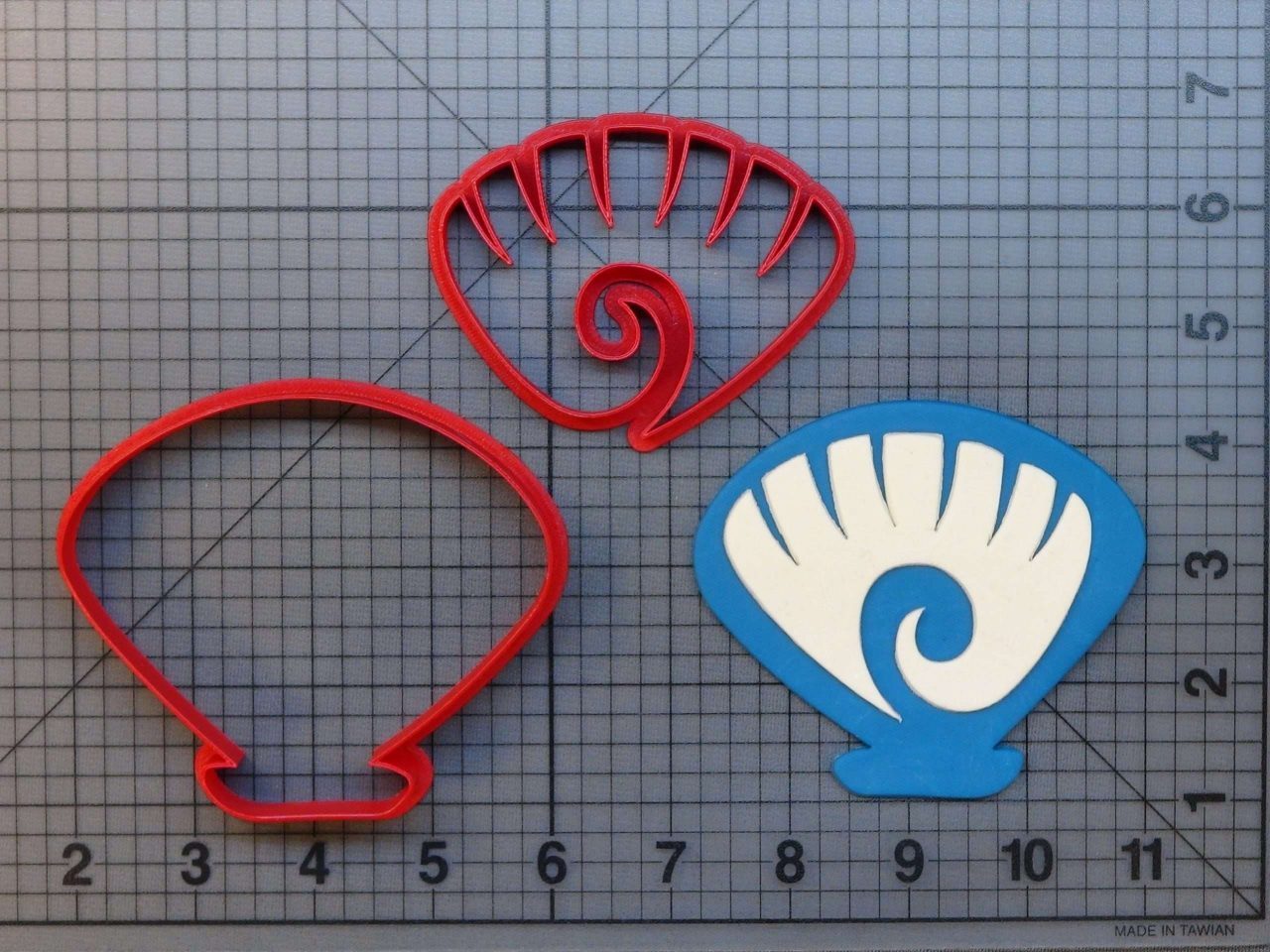 Seashell 266-975 Cookie Cutter Set