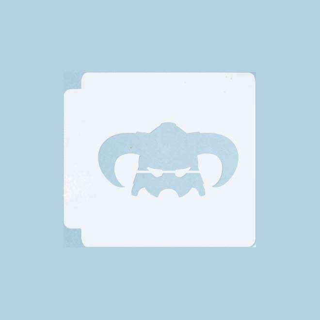 Skyrim Helmet 783-A068 Stencil