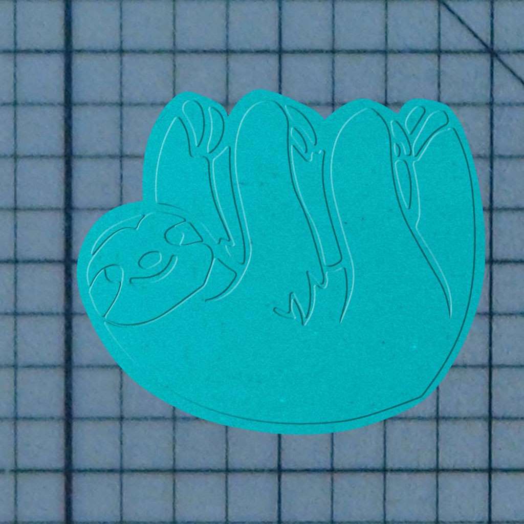 Sloth 227-256 Cookie Cutter and Stamp