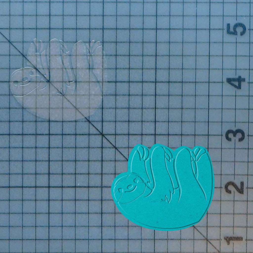 Sloth 227-256 Cookie Cutter and Stamp - Image 2