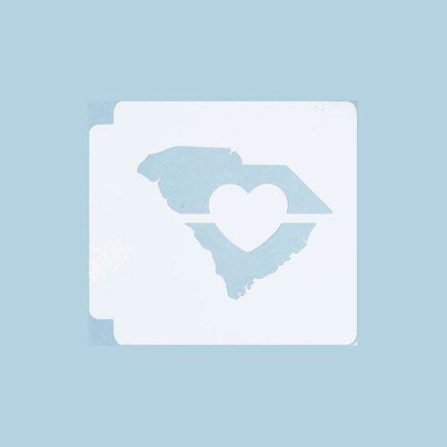 South Carolina State Love 783-A363 Stencil