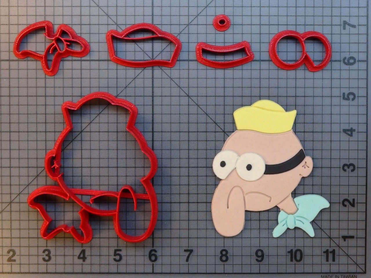 Spongebob Squarepants - Barnacle Boy 266-A469 Cookie Cutter Set