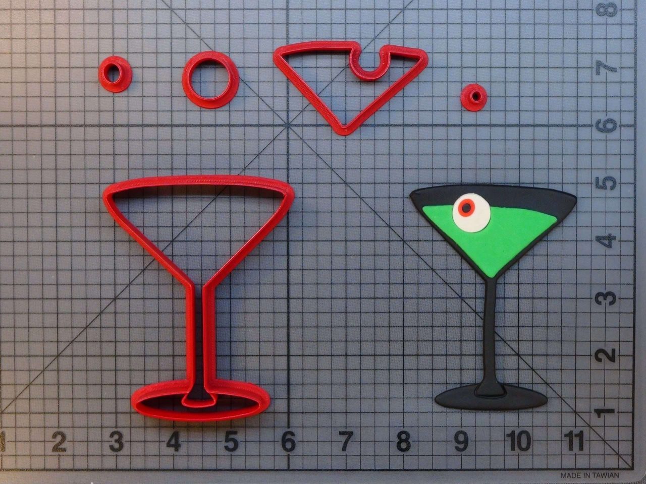 Spooky Martini 266-A453 Cookie Cutter Set