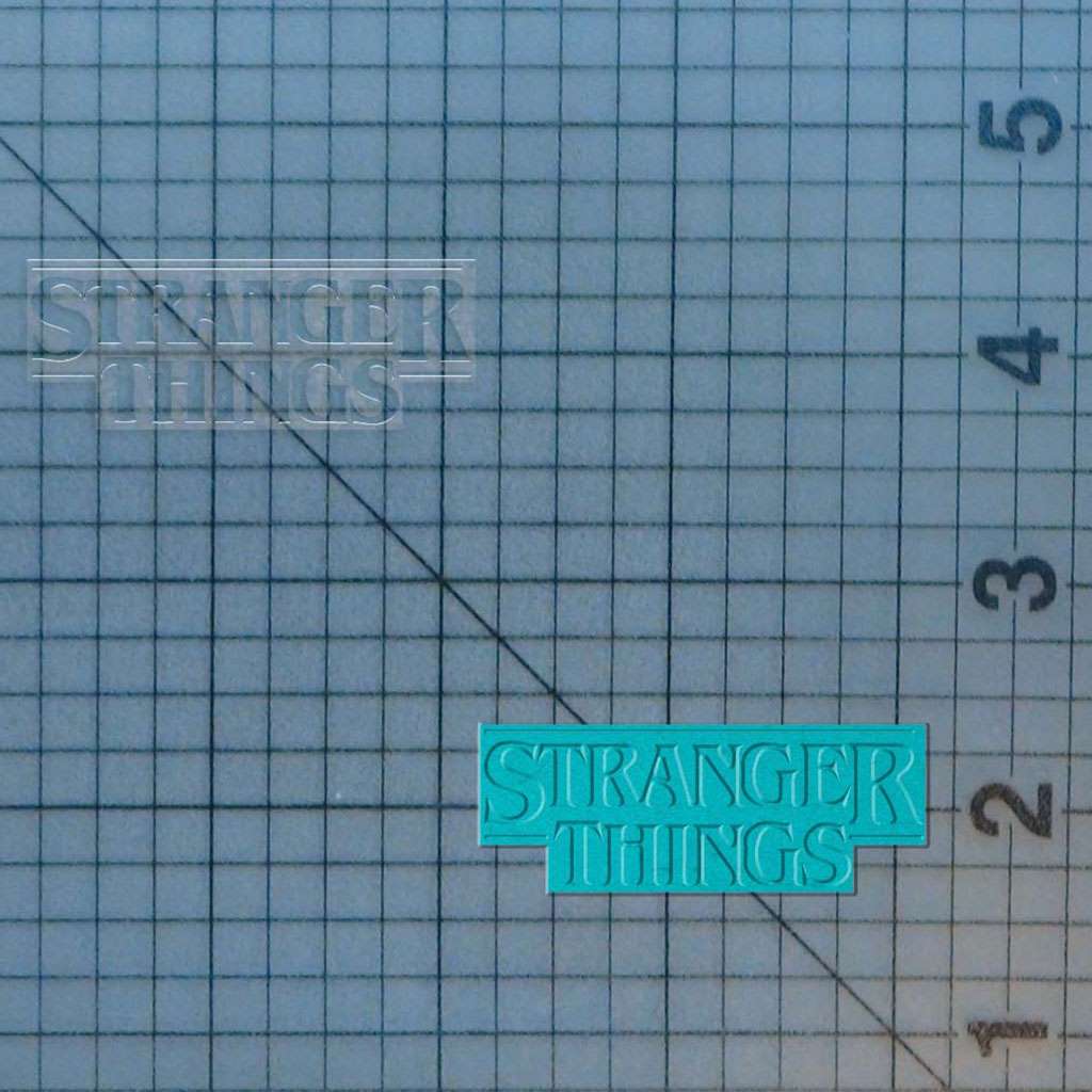 Stranger Things 227-252 Cookie Cutter and Stamp - Image 2