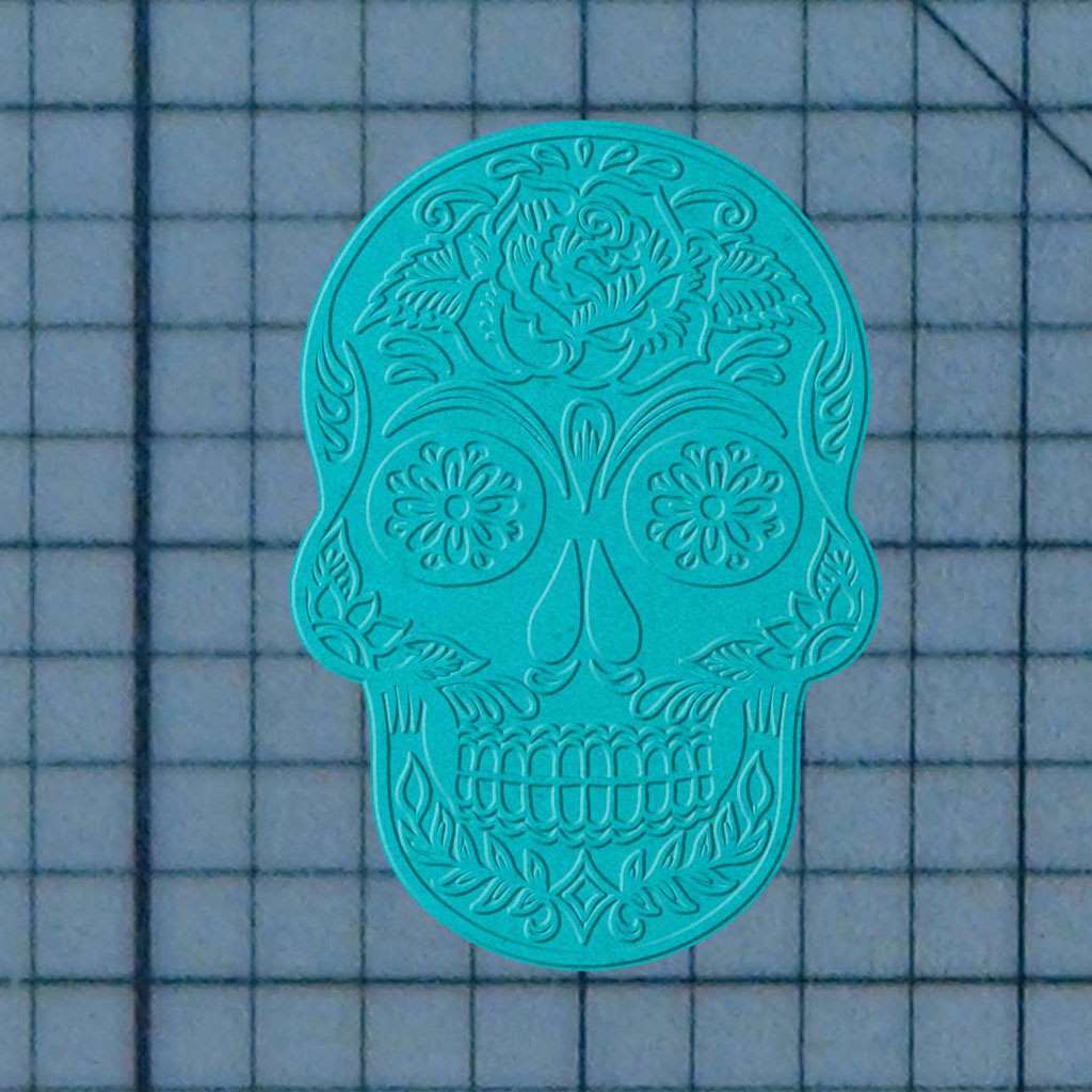 Sugar Skull 227-335 Cookie Cutter and Stamp - Image 3