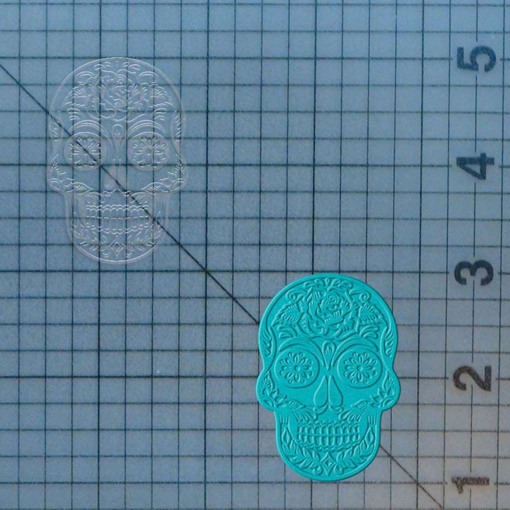 Sugar Skull 227-335 Cookie Cutter and Stamp - Image 4