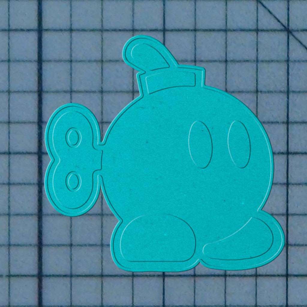 Super Mario - Bob-omb 227-484 Cookie Cutter and Stamp