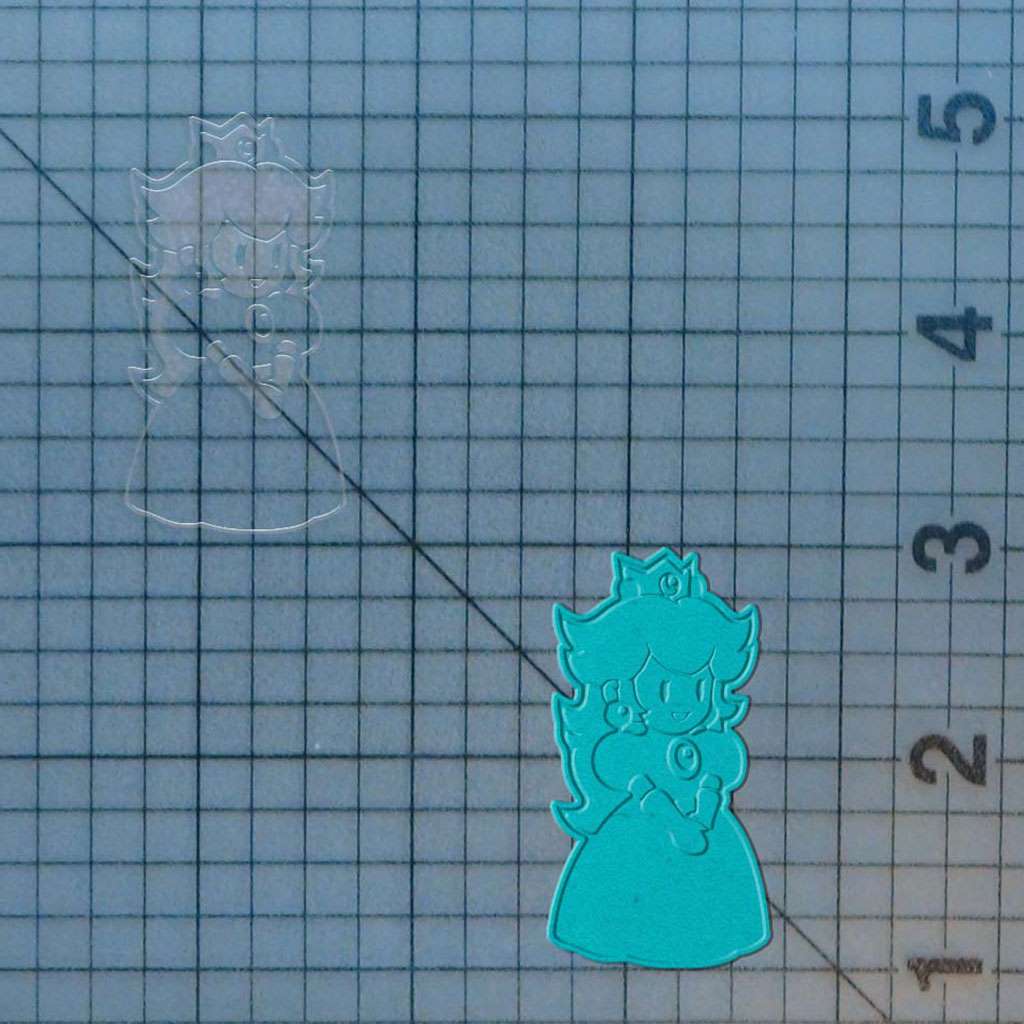 Super Mario - Princess Peach 227-369 Cookie Cutter and Stamp - Image 2