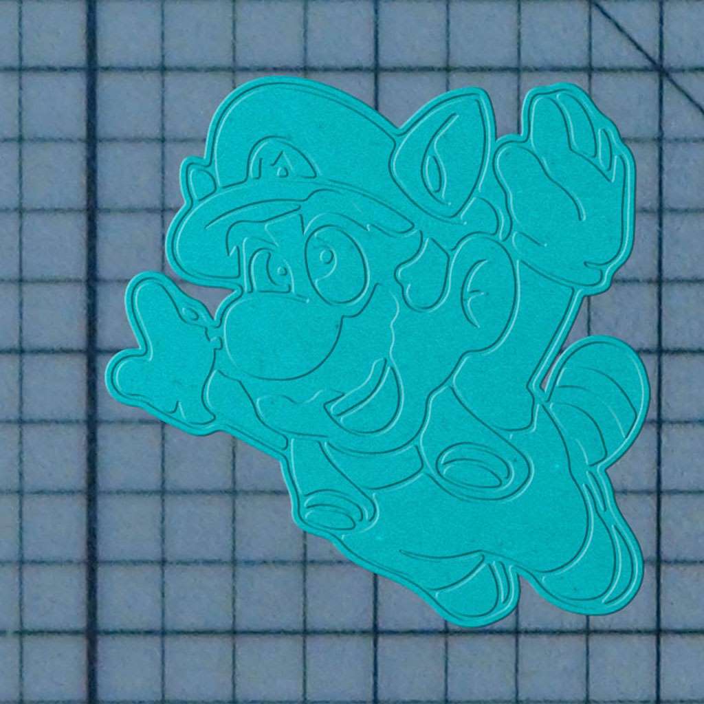 Super Mario - Raccoon Mario 227-391 Cookie Cutter and Stamp