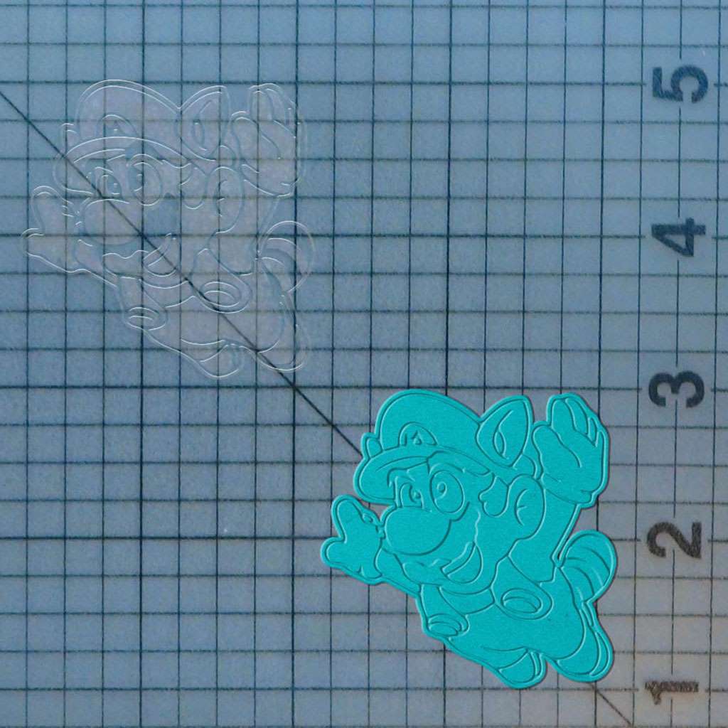 Super Mario - Raccoon Mario 227-391 Cookie Cutter and Stamp - Image 2