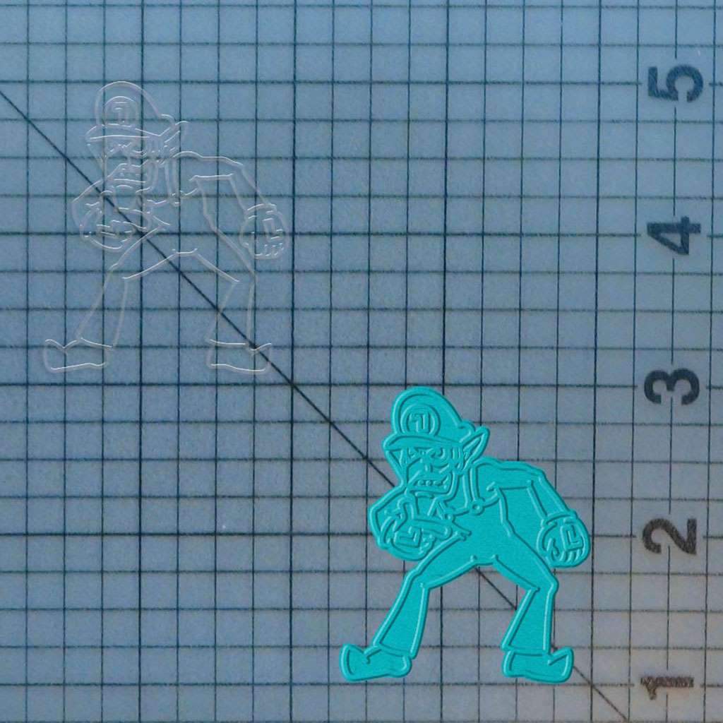 Super Mario - Waluigi 227-390 Cookie Cutter and Stamp - Image 4