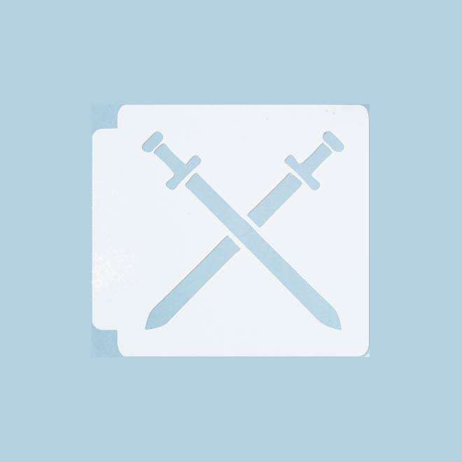 Swords 783-A085 Stencil