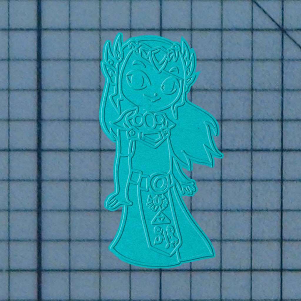 The Legend of Zelda - Zelda 227-381 Cookie Cutter and Stamp - Image 3