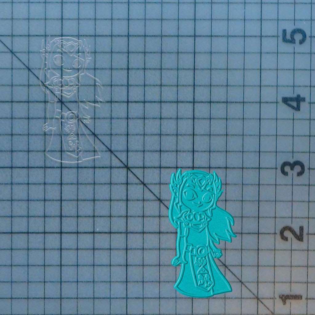 The Legend of Zelda - Zelda 227-381 Cookie Cutter and Stamp - Image 4