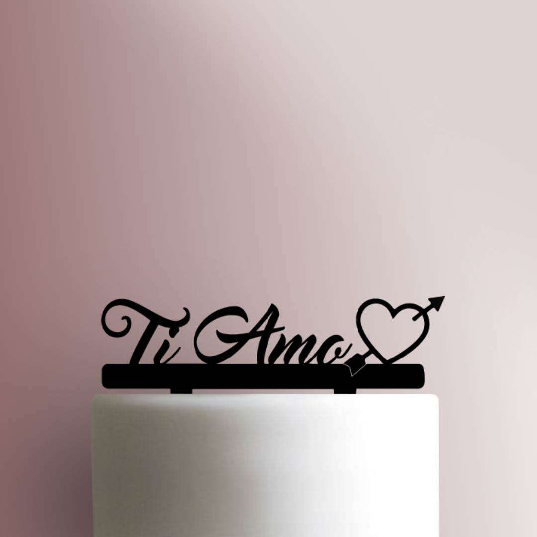 Ti Amo - I Love You 225-339 Cake Topper