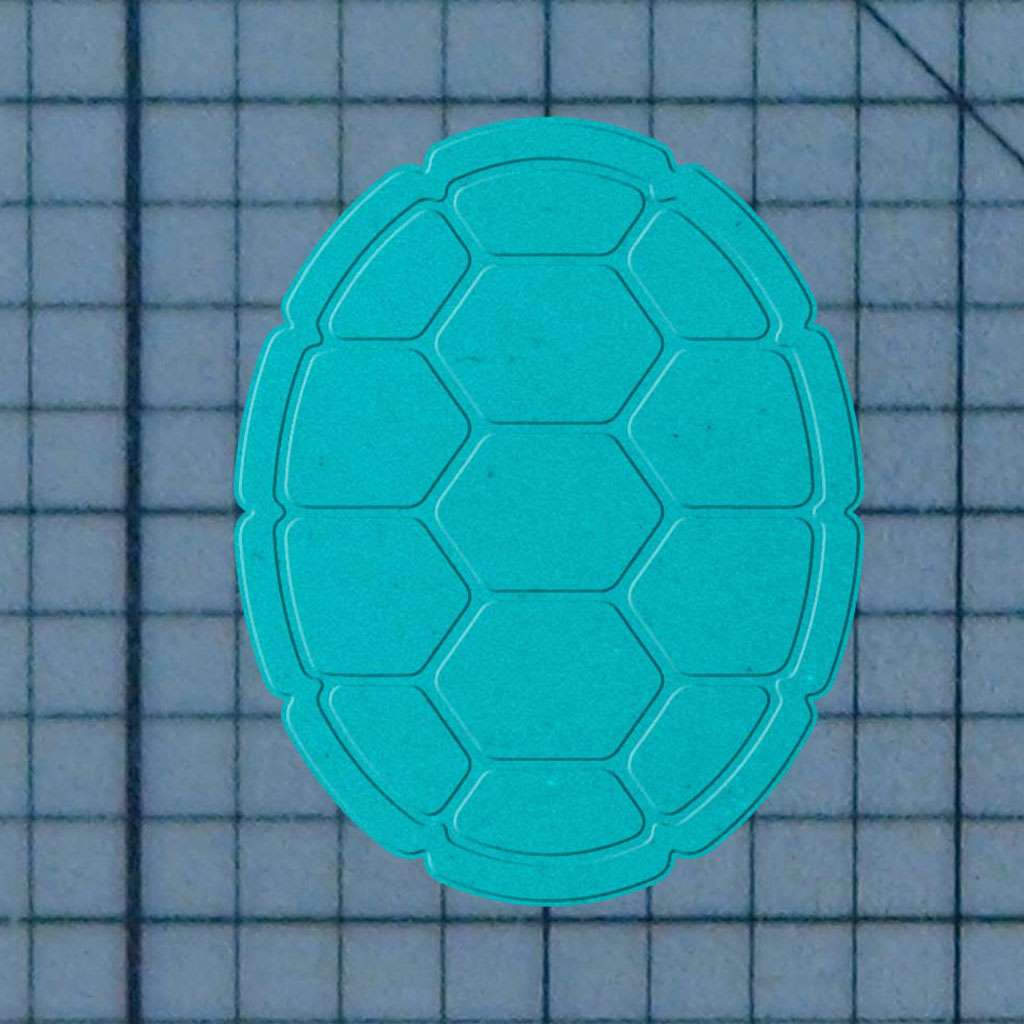 Turtle Shell 227-160 Cookie Cutter and Stamp