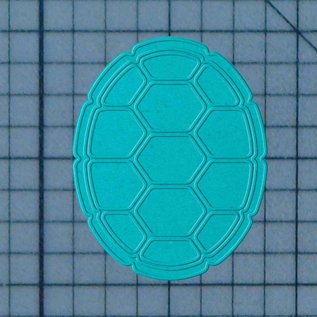 Turtle Shell 227-160 Cookie Cutter and Acrylic Stamp - Image 3