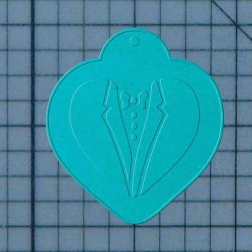 Tuxedo Heart 227-287 Cookie Cutter and Stamp