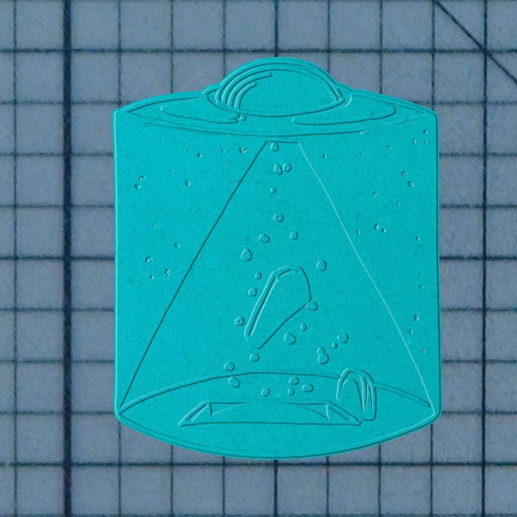 UFO 227-351 Cookie Cutter and Acrylic Stamp - Image 3