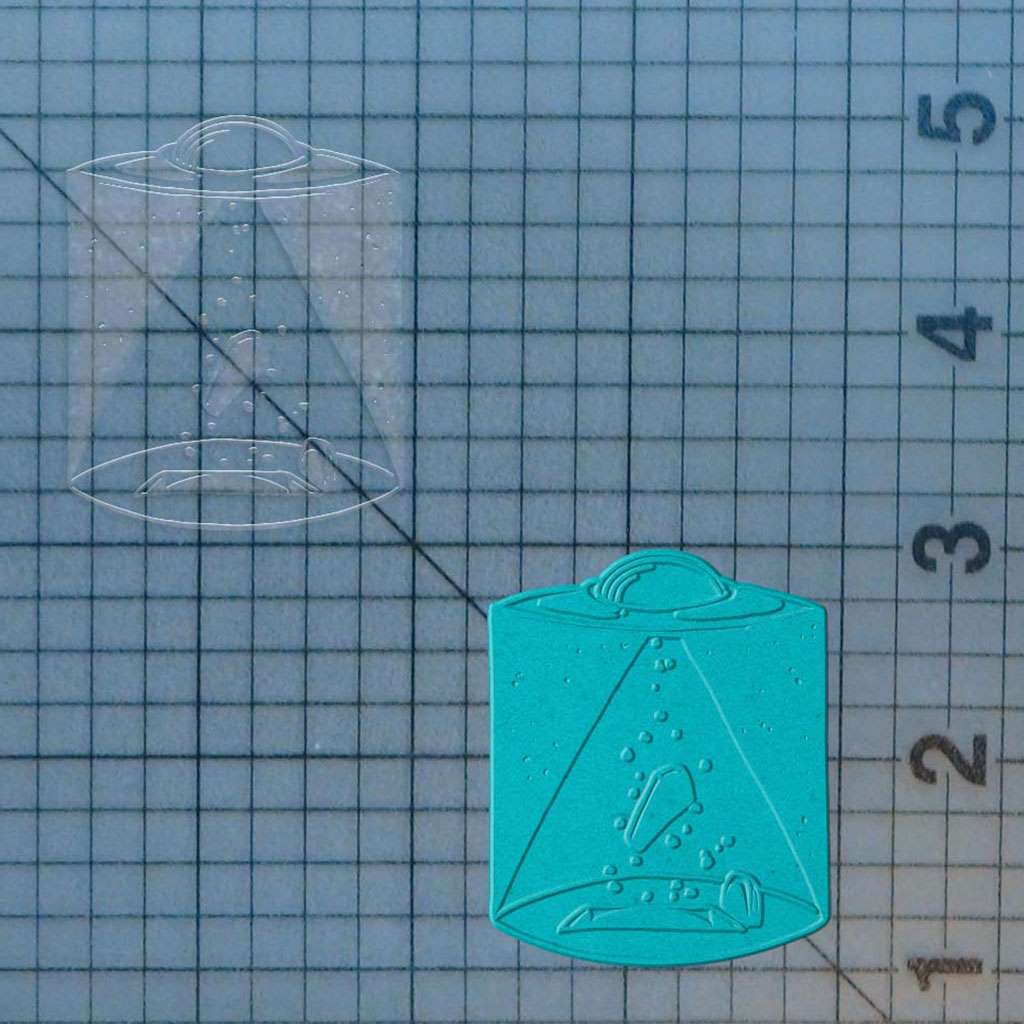 UFO 227-351 Cookie Cutter and Acrylic Stamp - Image 4