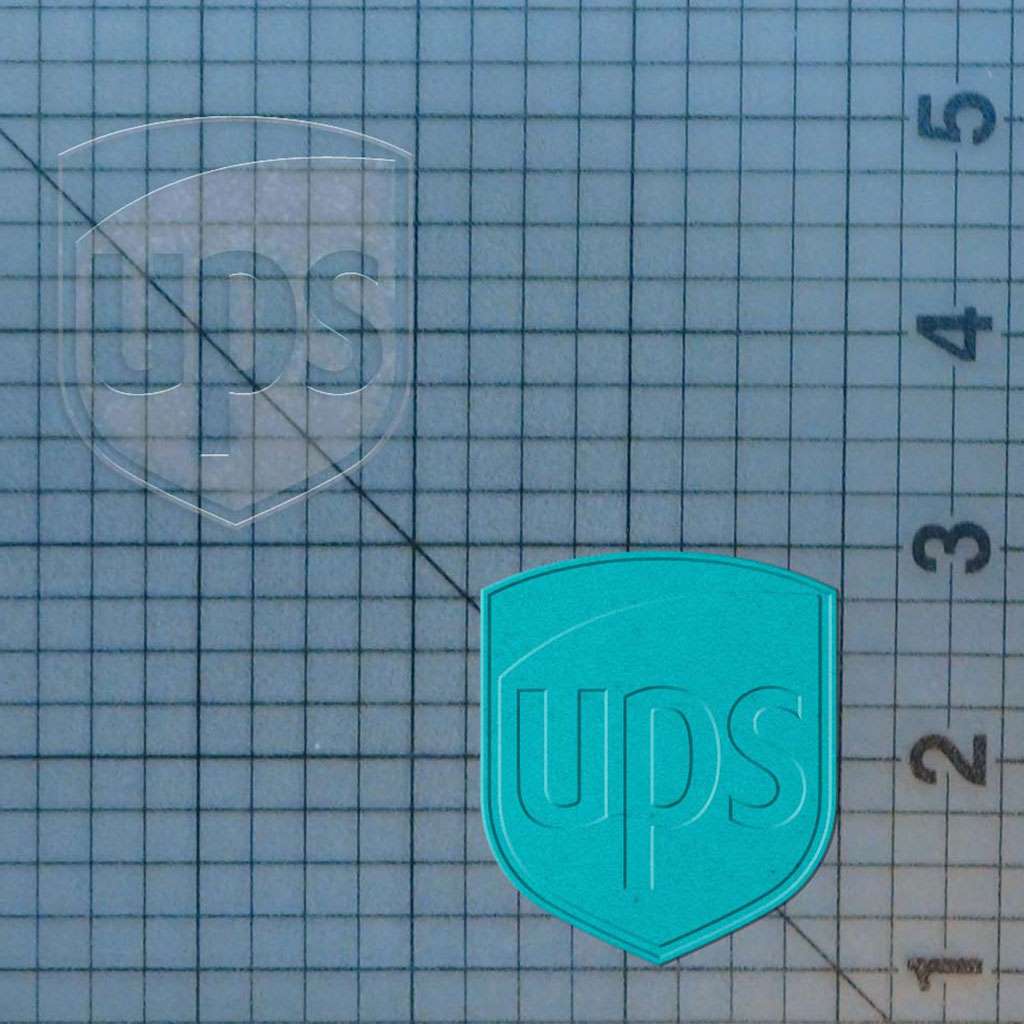 UPS 227-105 Cookie Cutter and Stamp