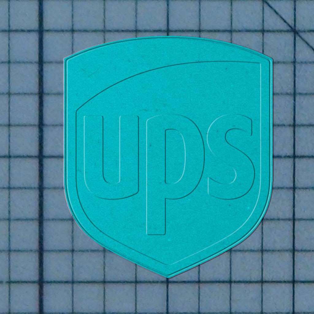 UPS 227-105 Cookie Cutter and Acrylic Stamp - Image 3