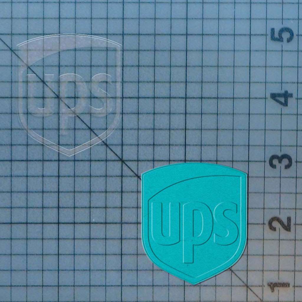 UPS 227-105 Cookie Cutter and Acrylic Stamp - Image 4