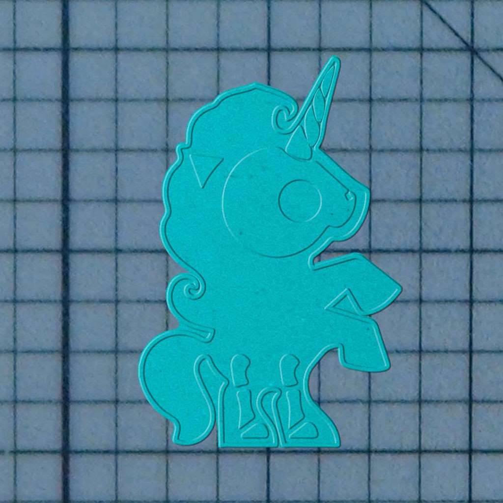 Unicorn Skeleton 227-341 Cookie Cutter and Stamp