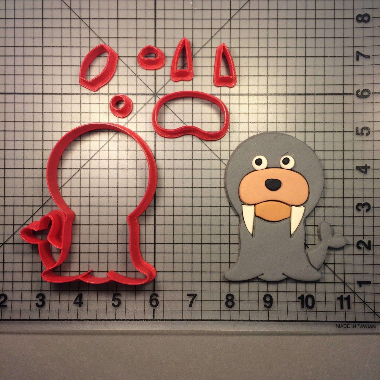 Walrus 266-A512 Cookie Cutter Set