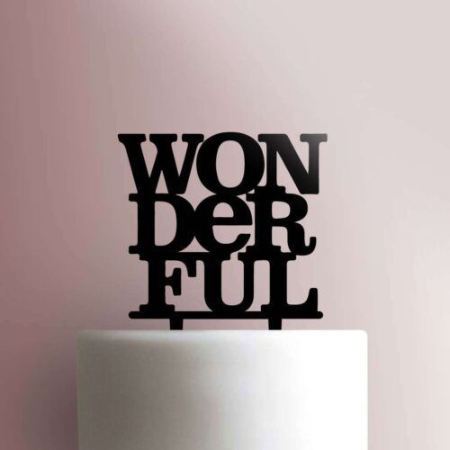 Wonderful 225-483 Cake Topper