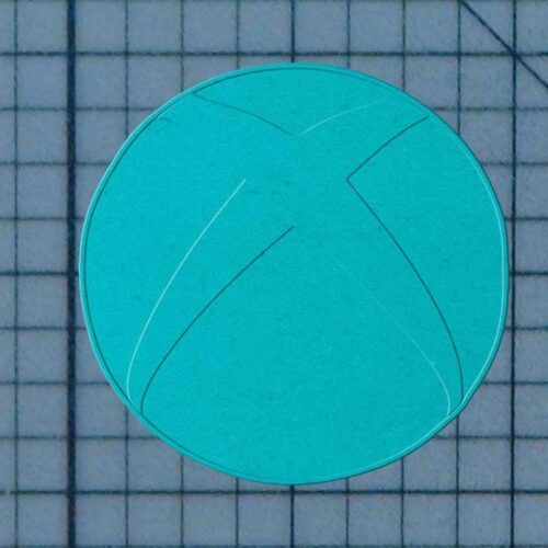 Xbox Logo 227-438 Cookie Cutter and Stamp