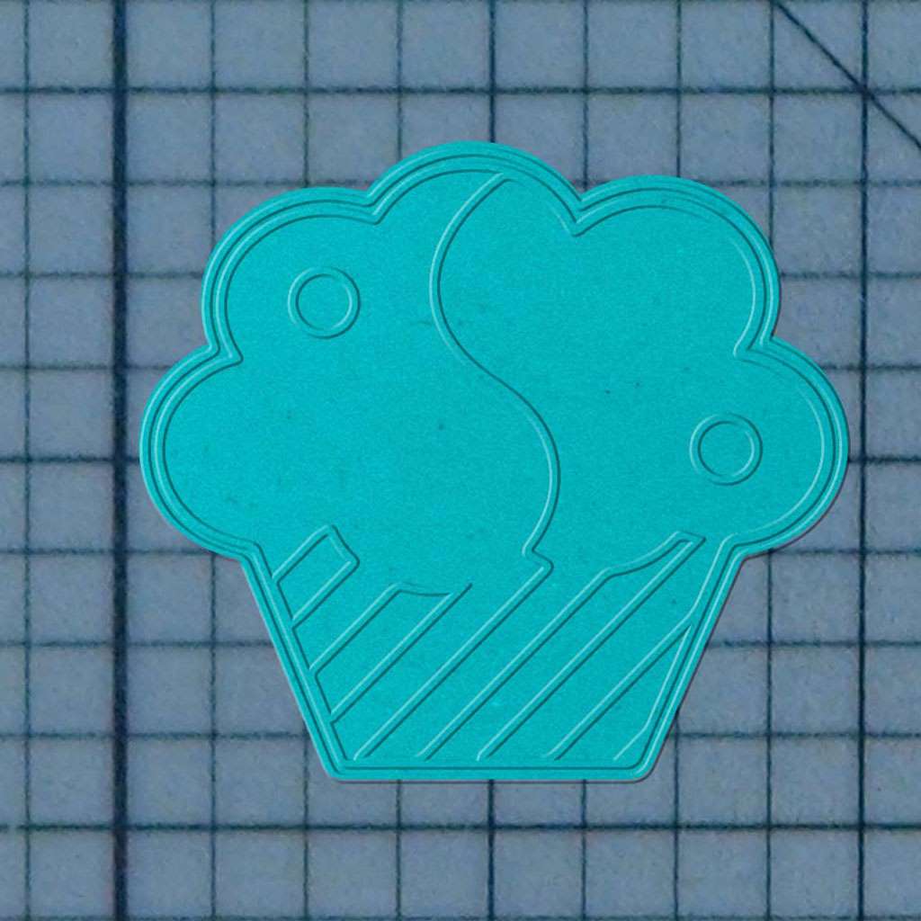 Yin Yang Cupcake 227-161 Cookie Cutter and Acrylic Stamp - Image 3