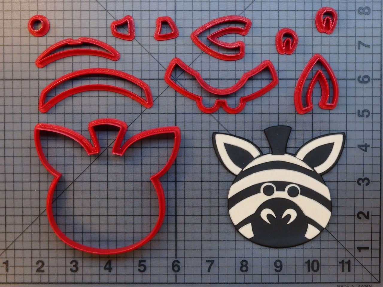 Zebra 266-A451 Cookie Cutter Set