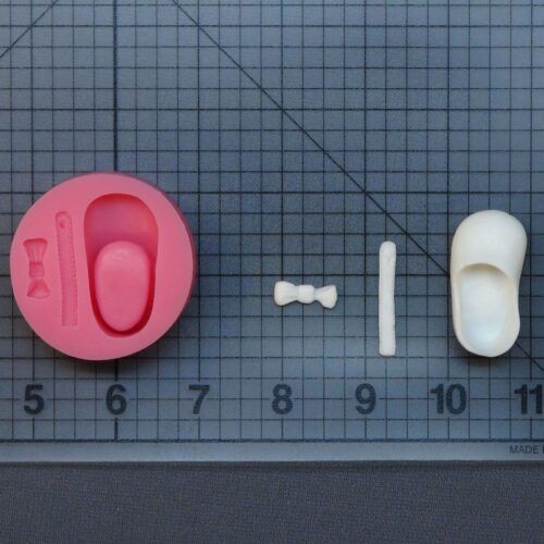 Baby Girl Shoe 1056 Silicone Mold