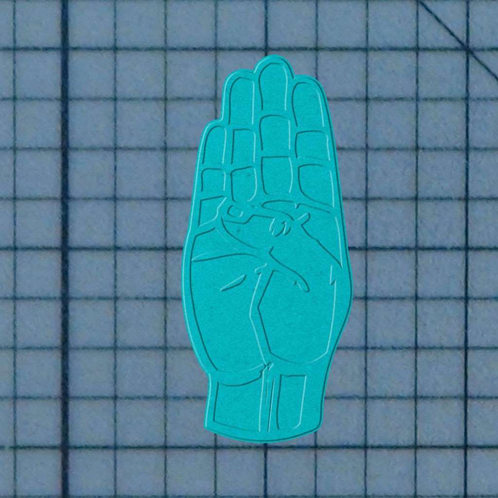 ASL-B 227-602 Cookie Cutter and Acrylic Stamp - Image 3