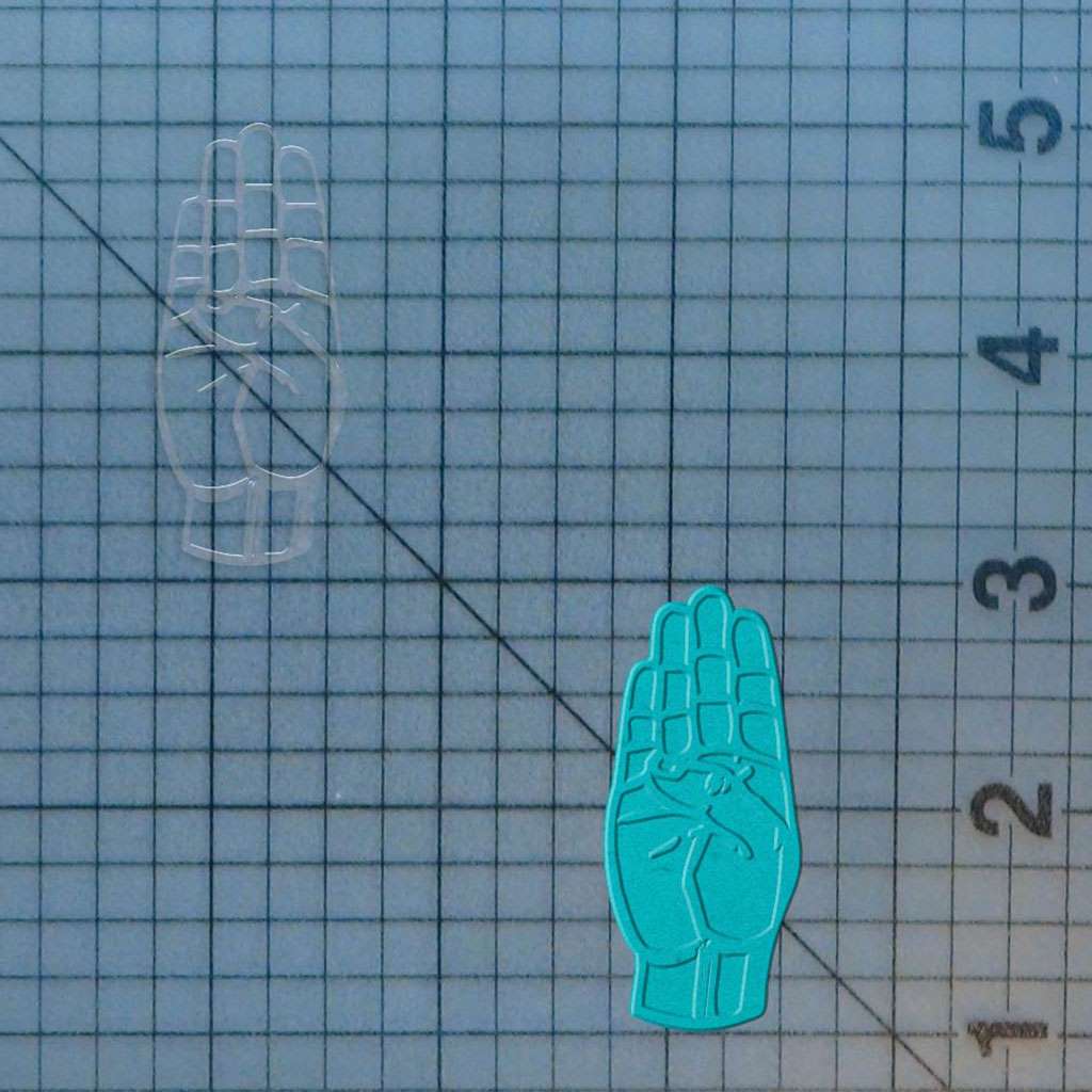 ASL-B 227-602 Cookie Cutter and Acrylic Stamp - Image 4
