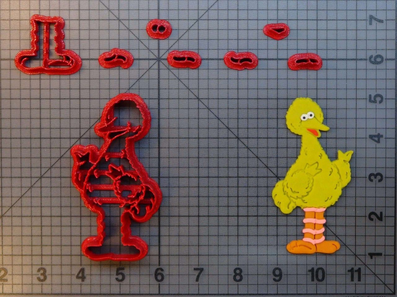 Big Bird 266-621 Cookie Cutter Set