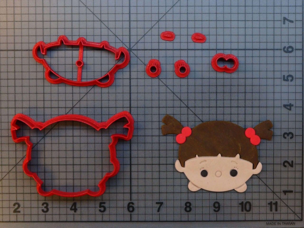 Boo Face 266-404 Cookie Cutter Set