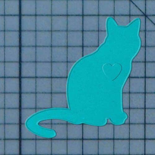 Cat Heart 227-581 Cookie Cutter and Stamp