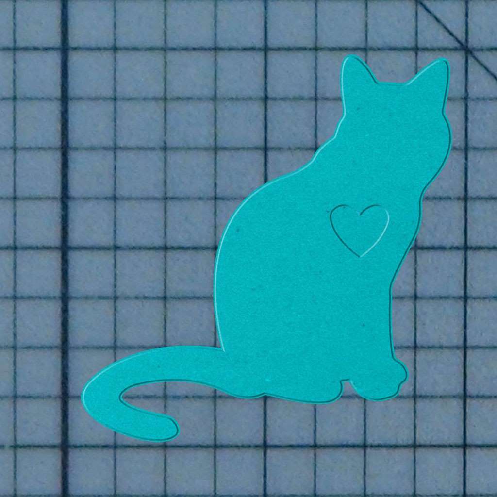 Cat Heart 227-581 Cookie Cutter and Acrylic Stamp - Image 3