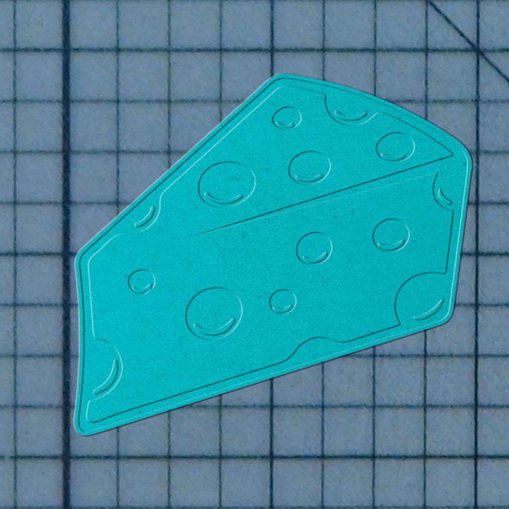 Cheese 227-630 Cookie Cutter and Stamp