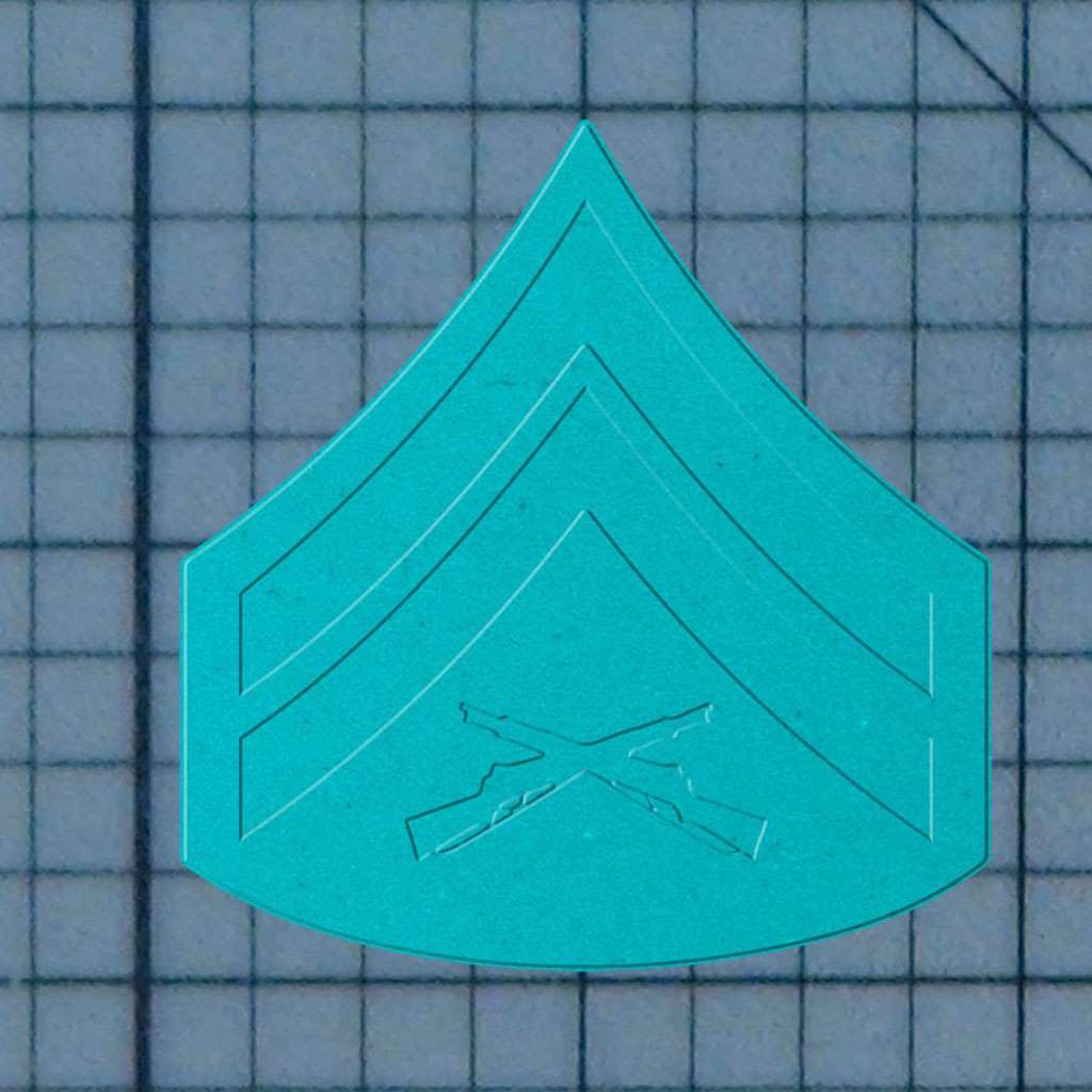 Corporal 227-563 Cookie Cutter and Stamp