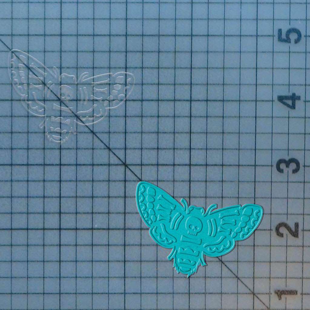 Death Moth 227-545 Cookie Cutter and Acrylic Stamp - Image 2