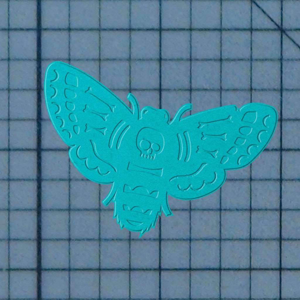 Death Moth 227-545 Cookie Cutter and Acrylic Stamp - Image 3