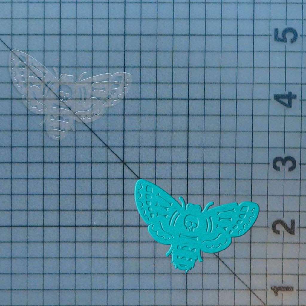 Death Moth 227-545 Cookie Cutter and Acrylic Stamp - Image 4