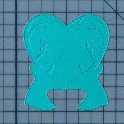 Deer Heart 227-550 Cookie Cutter and Stamp