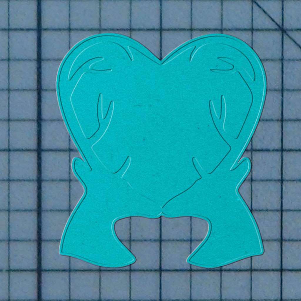 Deer Heart 227-550 Cookie Cutter and Stamp