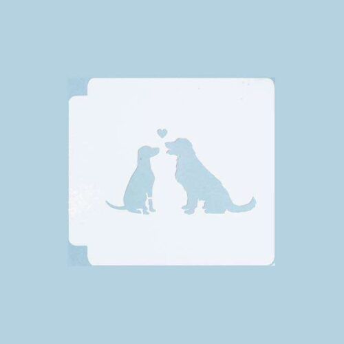 Dog Love 783-962 Stencil